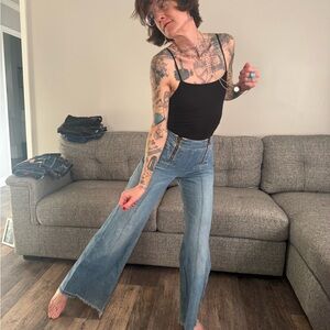 Vintage 70s Maverick Bellbottom Jeans